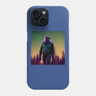 Dope Sasquatch in Nature Phone Case