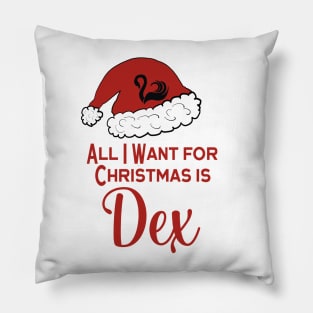 Dex Dizznee Keeper of the lost Cities Christmas design, KOTLC fan gift Pillow