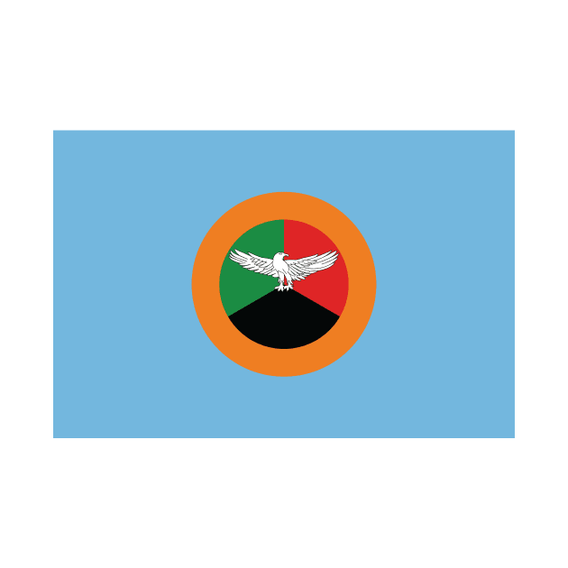 Zambia Air Force Ensign by Wickedcartoons