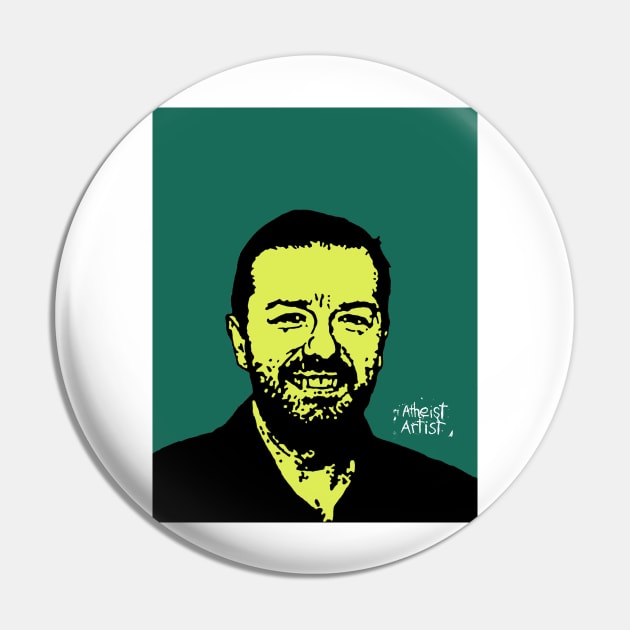 Ricky Gervais Pin by DJVYEATES