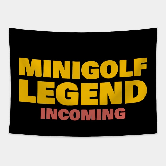 Minigolf Legend Incoming Tapestry by Teqball Store