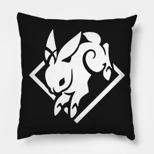 Genshin Impact Amber Emblem - White Pillow