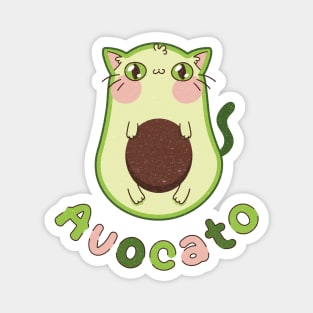 Avocado cat - Avocato Magnet