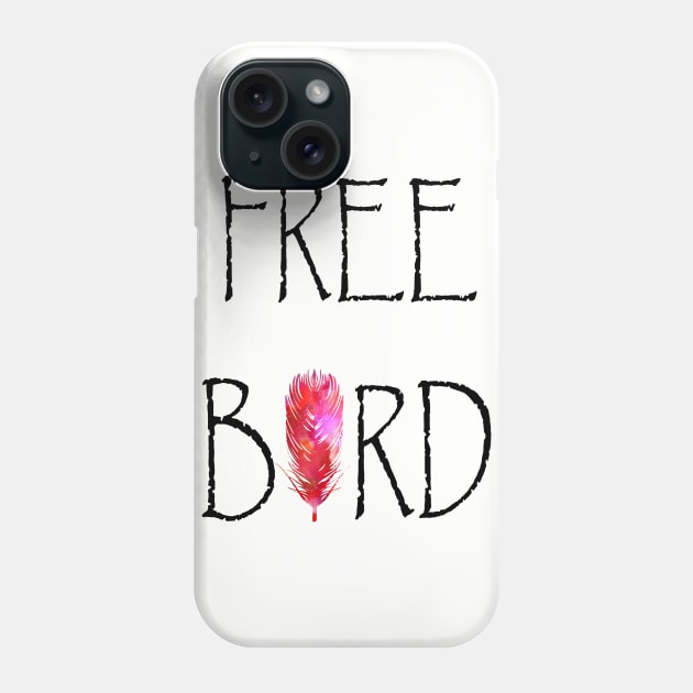 Free Bird Phone Case by lunabelleapparel