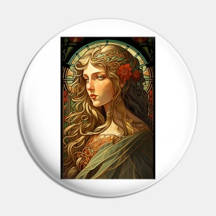 Helen of Troy - Art Nouveau Pin