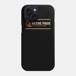 Native American Simple Typograph Phone Case