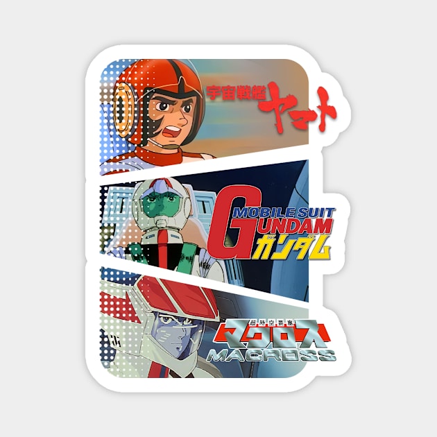 Anime Pilot Magnet by Doc Multiverse Designs