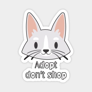 Adopt Don't Shop Kitten Magnet