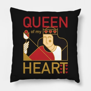 Queen Of My Heart Pillow