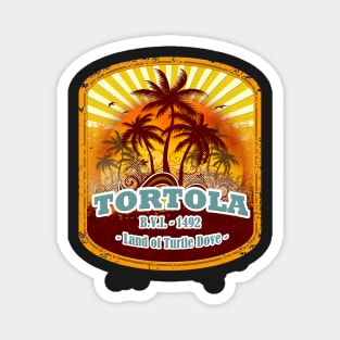 Sunset Tortola Magnet