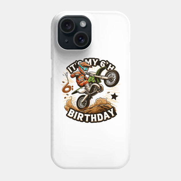 6th Birthday Phone Case by Vehicles-Art