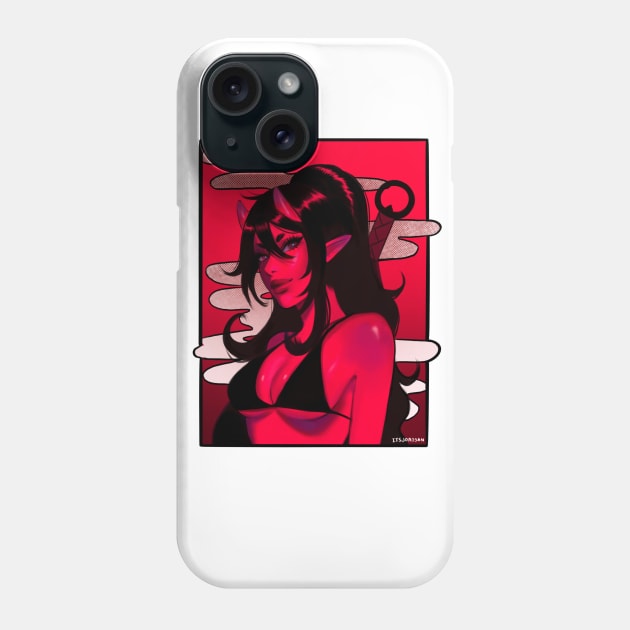 red oni Phone Case by itsjoaosan