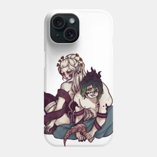 Kny-Daki and Gyutaro Phone Case