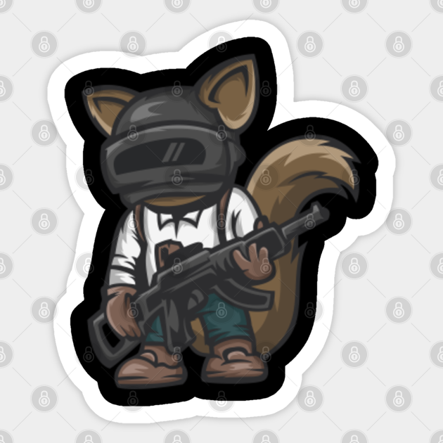 Pubg Logo Funny Character Squirel Detailed Illustration Pubg Gift Sticker Teepublic Click download buttons and get our best selection of logo mascot pubg good for esport logo png images with transparant background for totally free. pubg logo funny character squirel detailed illustration