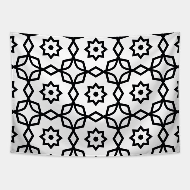 alhambra pattern Tapestry by Pacesyte