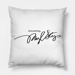 Meryl Streep, sincerely. Pillow