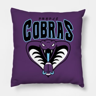 Purple Cobras FF Pillow