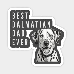 Best Dalmatian Dad Magnet