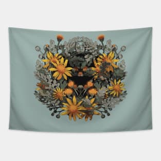 Silver Ragwort Crown (front and back) Tapestry