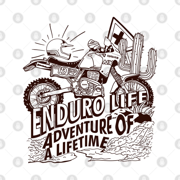 enduro life by Stenau Artwerk