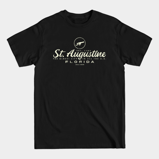 St. Augustine, Florida - Cannon - Florida - T-Shirt