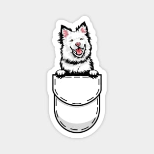 Funny Finnish Lapphund Pocket Dog Magnet