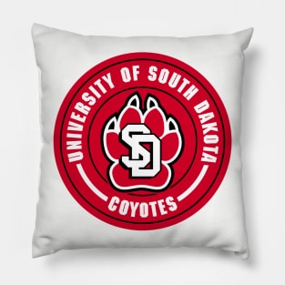 Coyotes - University of South Dakota Pillow