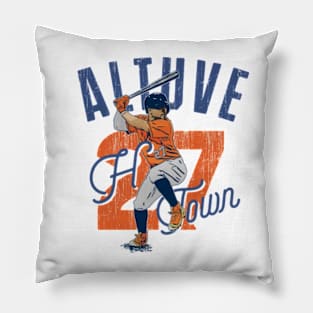 Jose Altuve Houston Arch Pillow