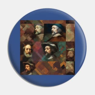 Rembrandt Paintings Mashup Pin