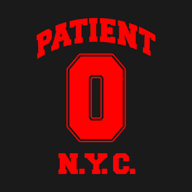 Patient Zero Zombie NYC - Red by MotiviTees