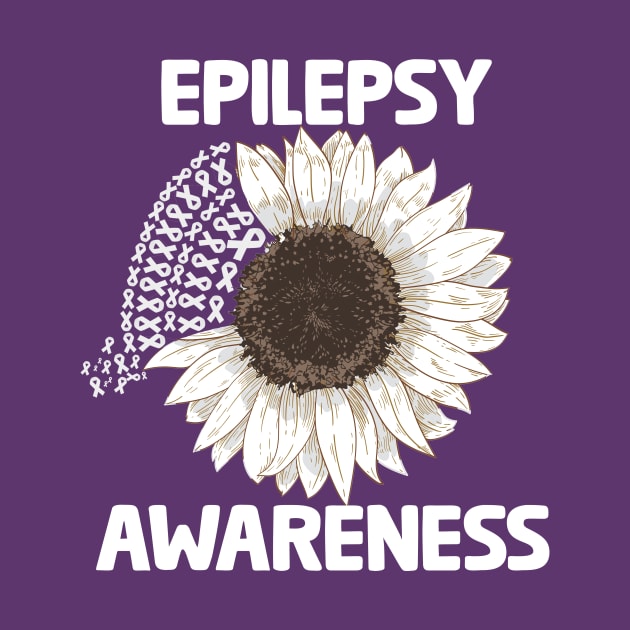 Ribbon Purple Day March 26 National Epilepsy Awareness Month by Fox Dexter