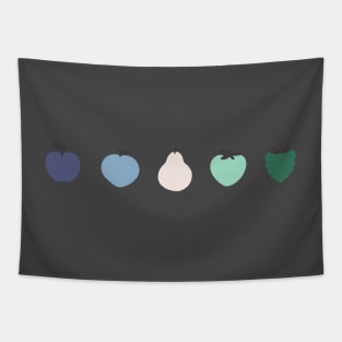 Gay MLM Flag Fruit Design Tapestry