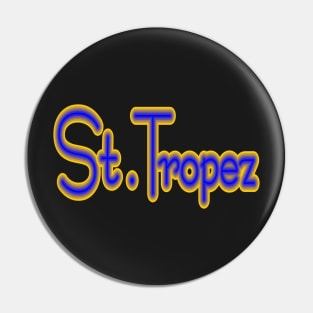 St. Tropez in Blue Pin