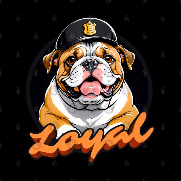 loyal bulldog by vibrain