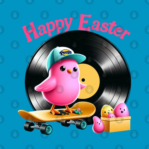 easter peeps vinyl by BukovskyART