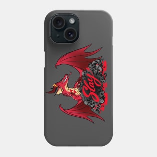 Slay Queen Red Dragon Phone Case