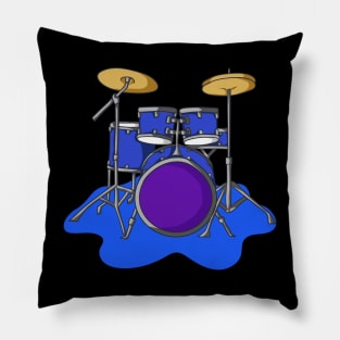 kit drum set Pillow