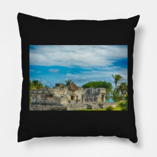 The Ruins at Tulum Pillow