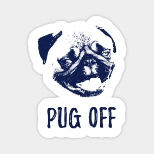 Pug off Magnet