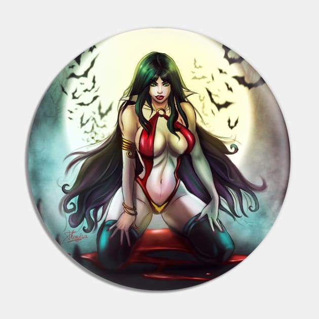 Vampirella Pin by Dhaxina