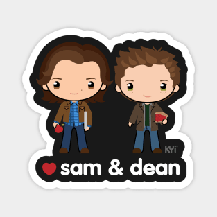 Love Sam & Dean - Supernatural Magnet