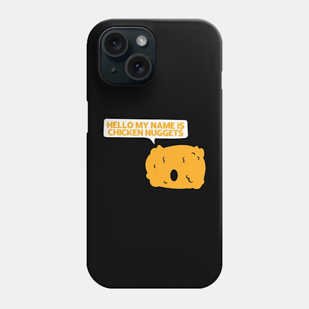 Chicken Nugget Phone Case by TomCage