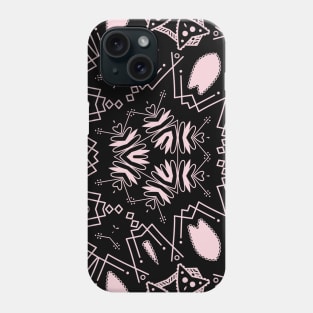 Kaleidoscope of Large Pastel Mandalas Phone Case