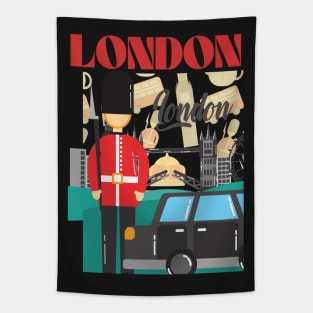 I Love London UK Travel more Wanderlust love Explore the city travel London souvenir Tapestry