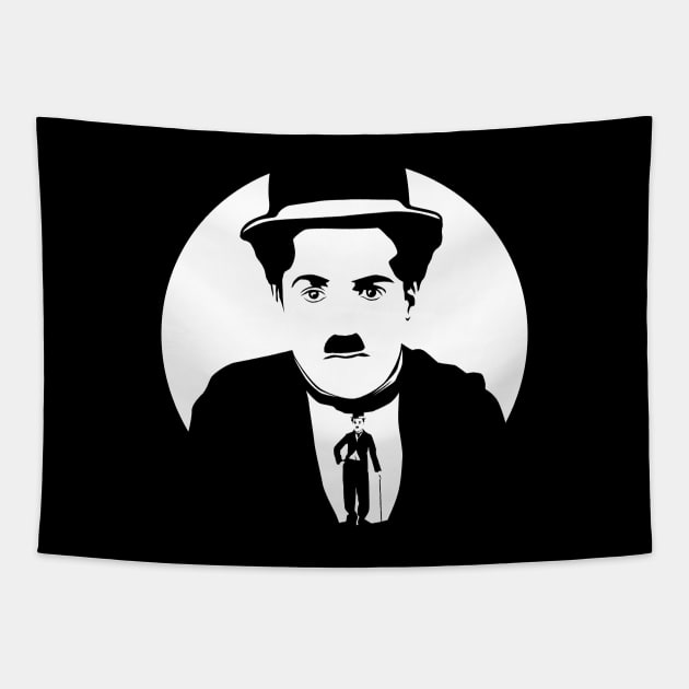 Charles Chaplin ✅ Tapestry by Sachpica