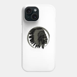 An Indian chief Phone Case