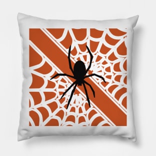 Halloween Spider Web Pillow