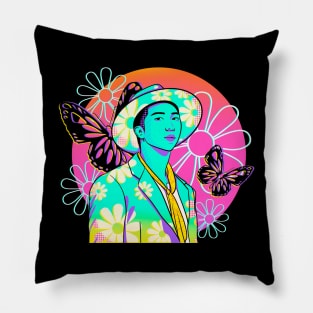 Vaporwave RM Namjoon Pillow