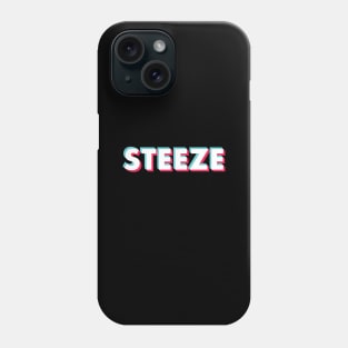 Steeze White Glitch Phone Case