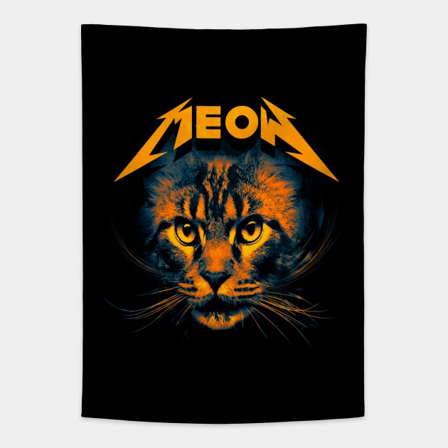 Meow Tapestry by nicebleed